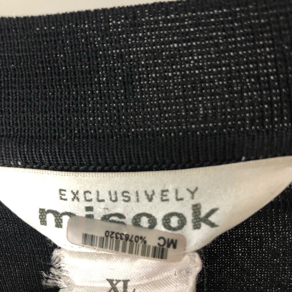 Misook Longline Open Front Patch Pocket Cardigan - image 8